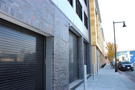 Garage Door Downtown Boston - parking under condos 2