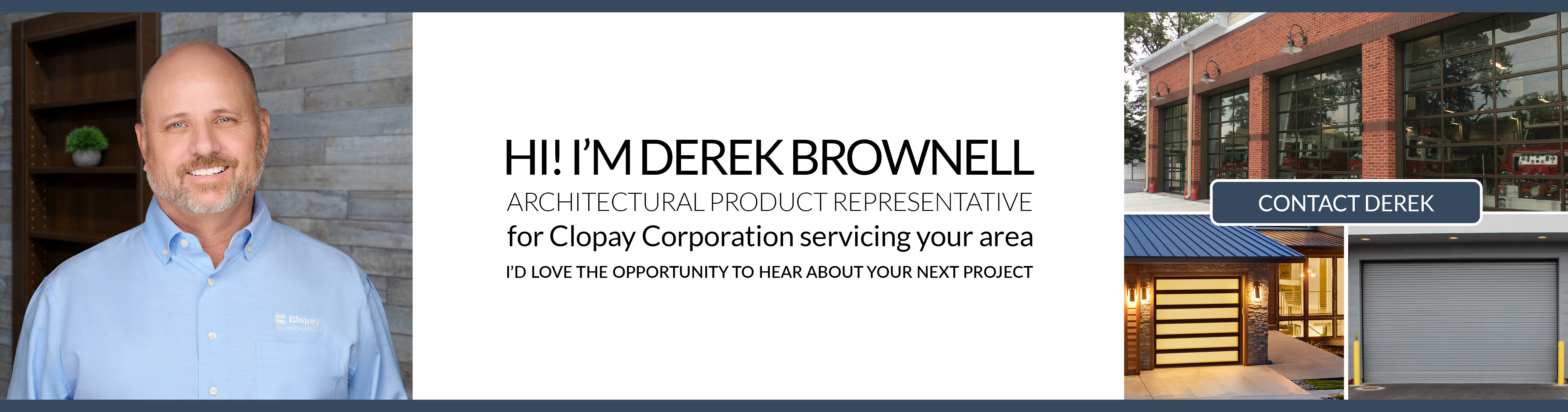 Derek Brownell Banner
