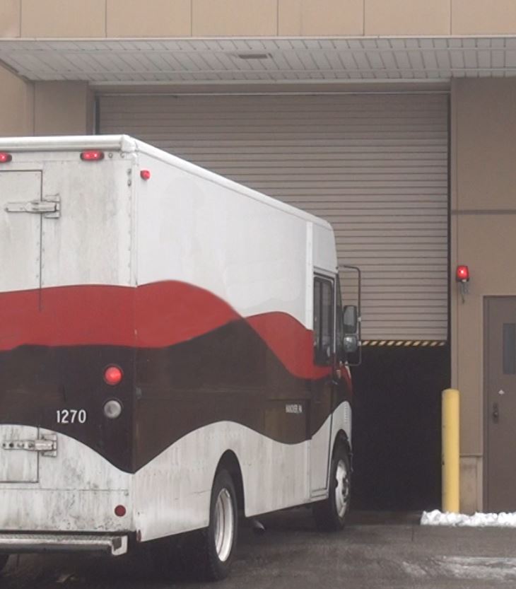 commercial overhead door truck