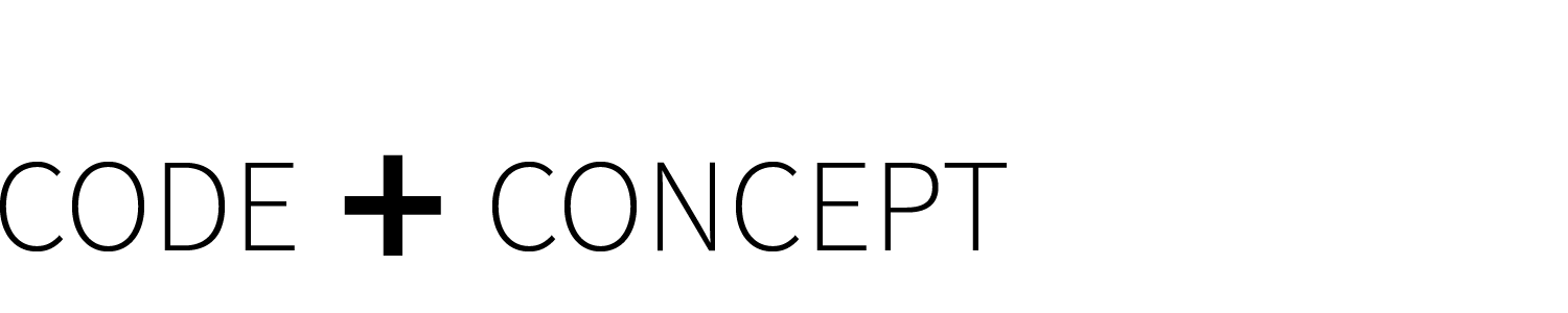 Code + Concept